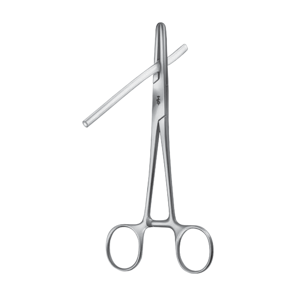 Tubing Clamp – Straight / smooth / 165 mm · 2″