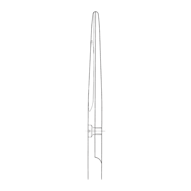 Mayo-Stille Dissecting Scissors (BC576R-BC579R) – Straight, 140 mm