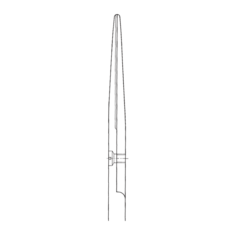 Nelson-Metzenbaum Dissecting Scissors – Straight, 230 mm