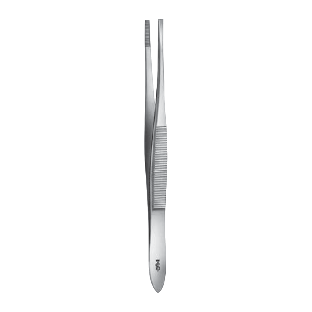 Swedish Pattern Dressing Forceps (Tweezers) – 2.6°, 130 mm
