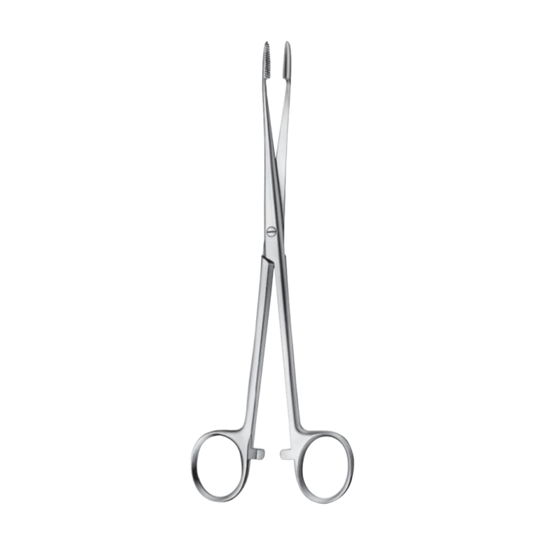 Gross Sponge-/Dressing Forceps – Straight / 180 mm · 7″