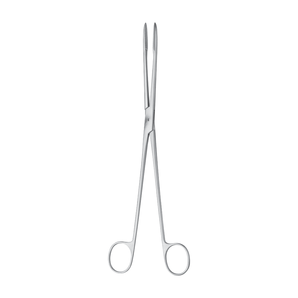 Maier Sponge-/Dressing Forceps – Straight / 265 mm · 2″