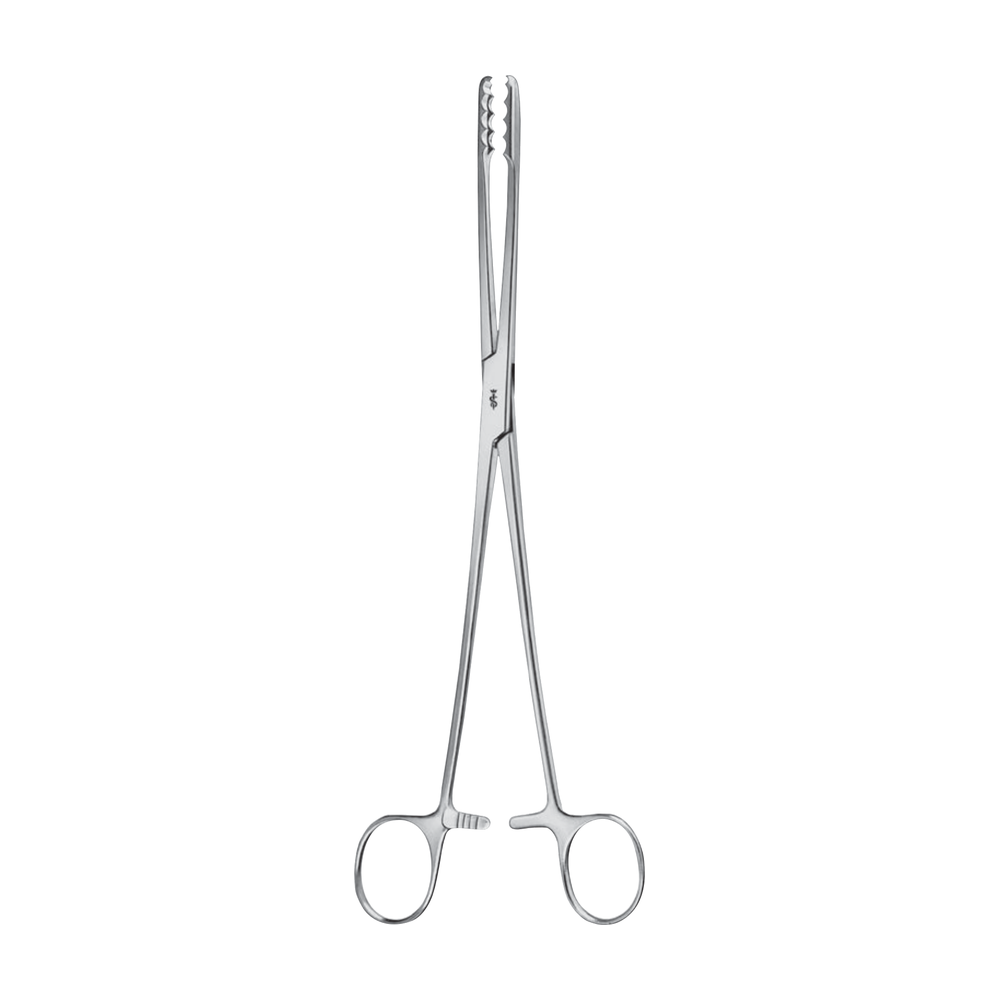Ulrich Sponge-/Dressing Forceps – Straight / 265 mm · 2″