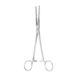 Foerster-Ballenger Sponge-/Dressing Forceps – serrated / 180 mm · 7″