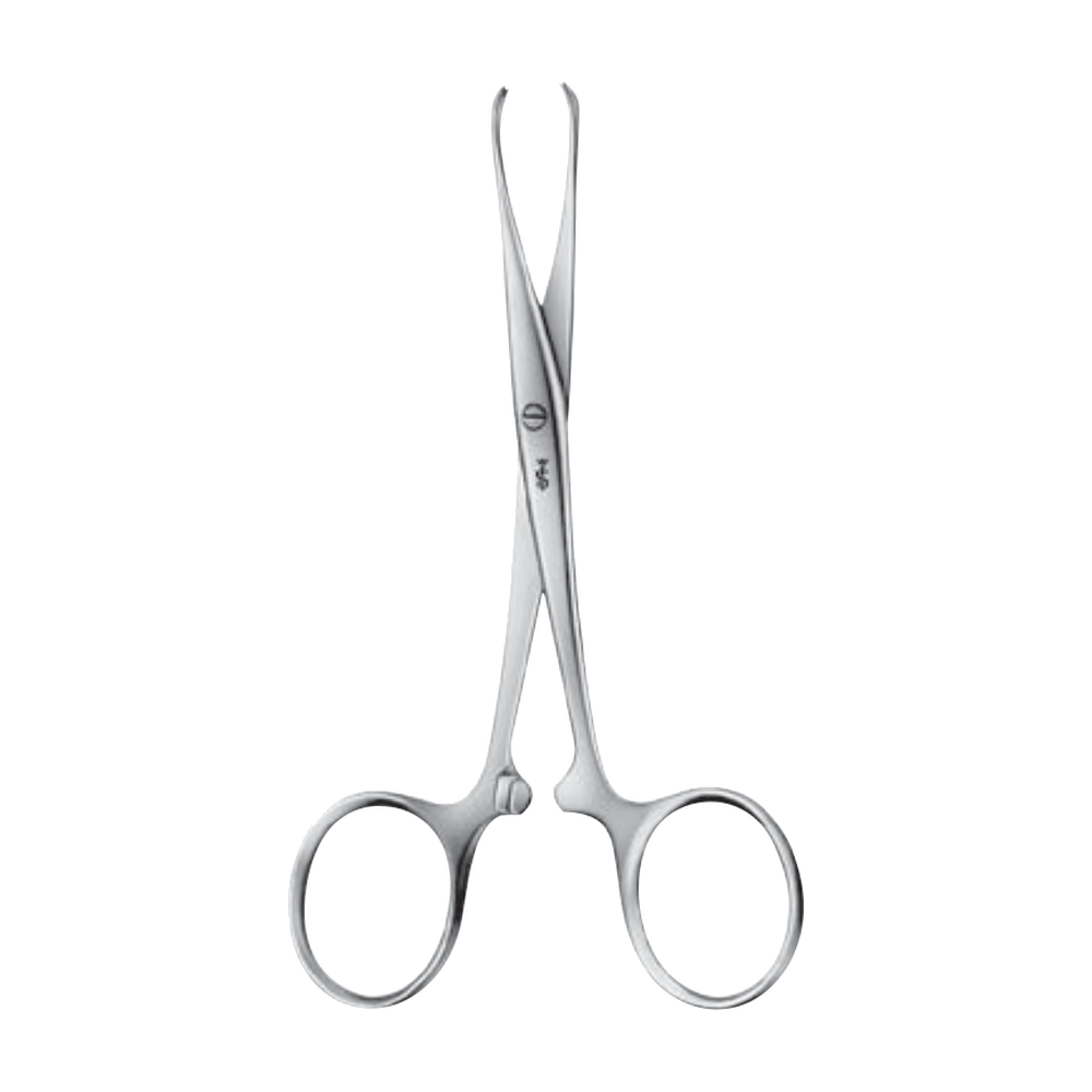 BF300R Chaput Pick Up Forceps – Straight / 2 x 3 teeth / 125 mm · 5″ (BF300R)