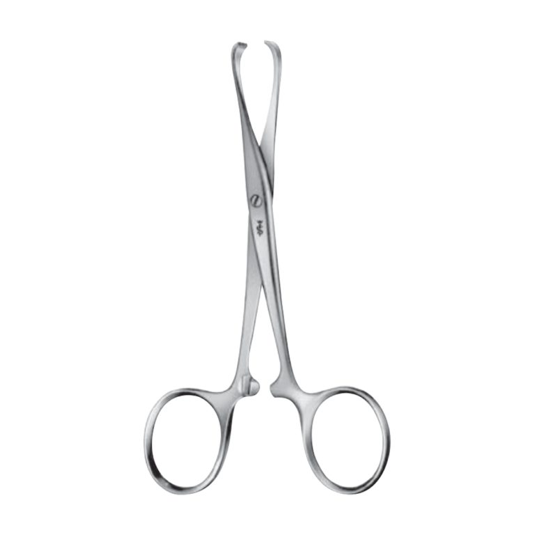 Tuffier Intestinal Grasping Forceps – Straight / 5 x 6 teeth / 125 mm · 5″ (BF301R)