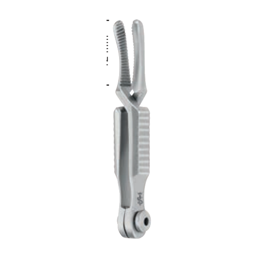 BH011R Johns-Hopkins Bulldog Clamp – Curved / 12 mm · 38 mm · 2″