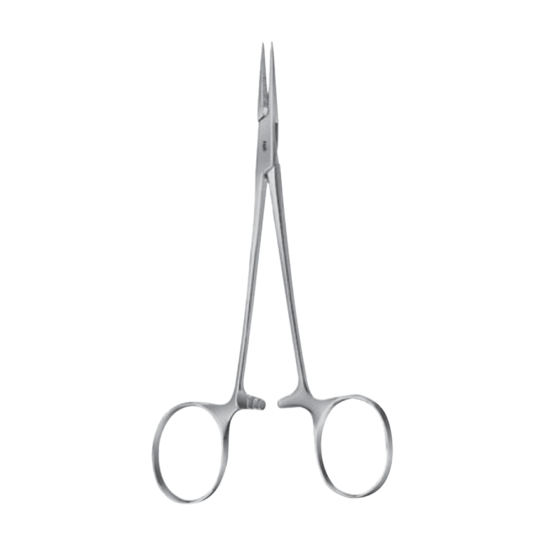 Micro-Halsted Hemostatic Forceps – Straight / serrated / 125 mm · 5″