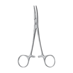 Moynihan Hemostatic Forceps – Curved / serrated / 150 mm · 6″