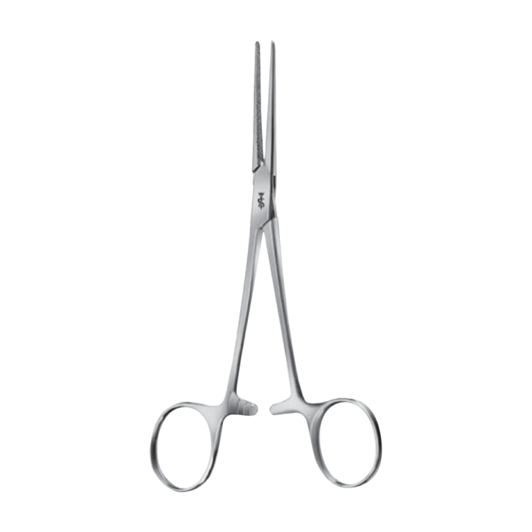 Dixon-Lovelace Hemostatic Forceps – Straight / serrated (cross) / 160 mm · 4″