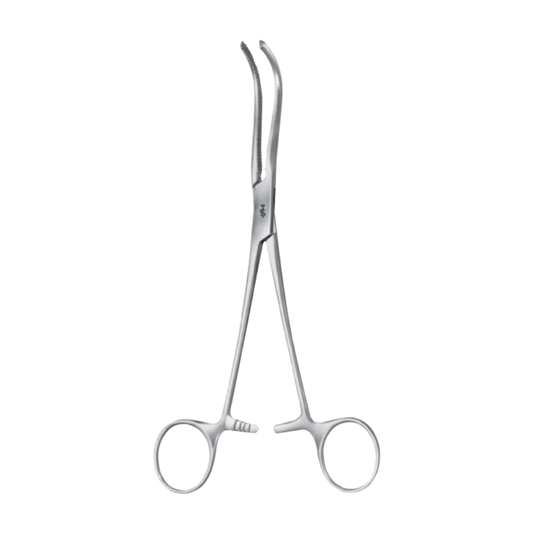 Pean Kidney Clamp – Curved / 195 mm · 4″