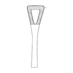 Pennington Grasping Forceps – Straight / 155 mm · 8″