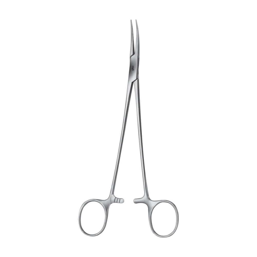 BH957R Schnidt Hemostatic Forceps – Curved / slightly / 185 mm · 4″ (BH957R)