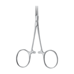 Micro-Adson Ligature Forceps – Curved / serrated / 140 mm · 2″ (BJ002R)