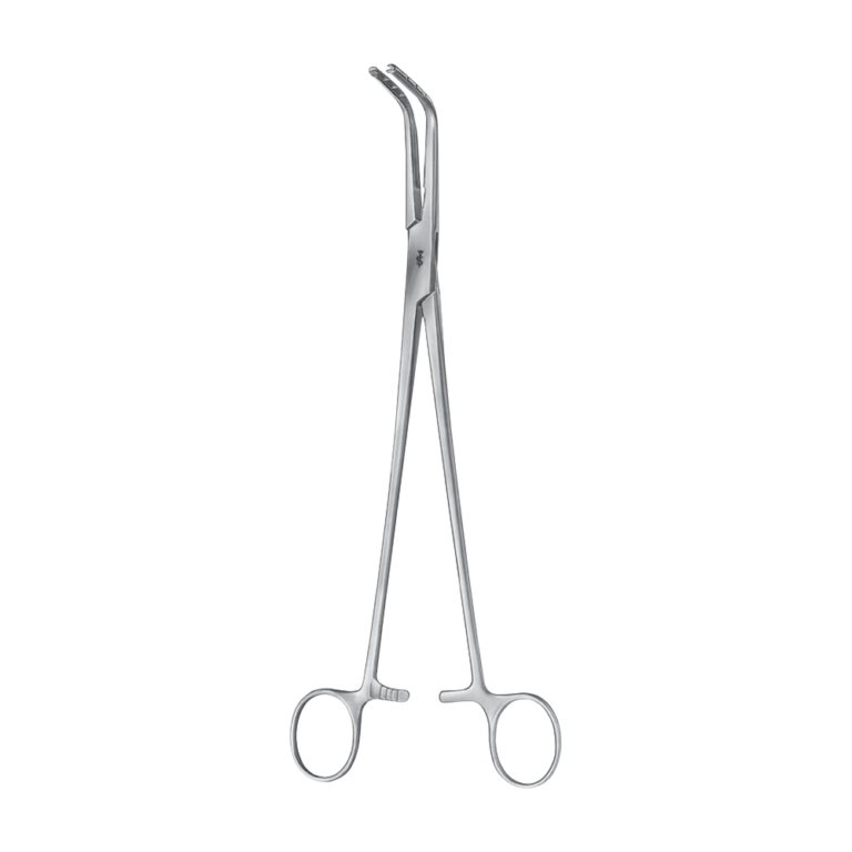 Burke Hysterectomy Forceps – Curved / 250 mm · 4″ (BJ560R)