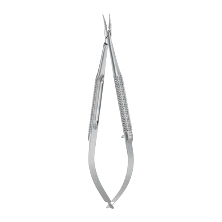 Barraquer Micro Needle Holder – BM560R – 120 mm curved