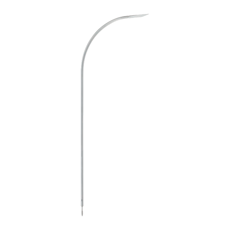 Redon Guide Needle, Strongly Curved, Knife Tip – Charr. 8