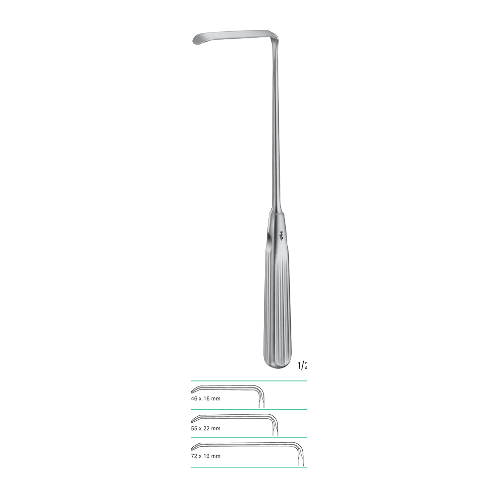 BT351R Sauerbruch Retractor – 8 7/8″ (225.00 mm) (Ref. BT351R)