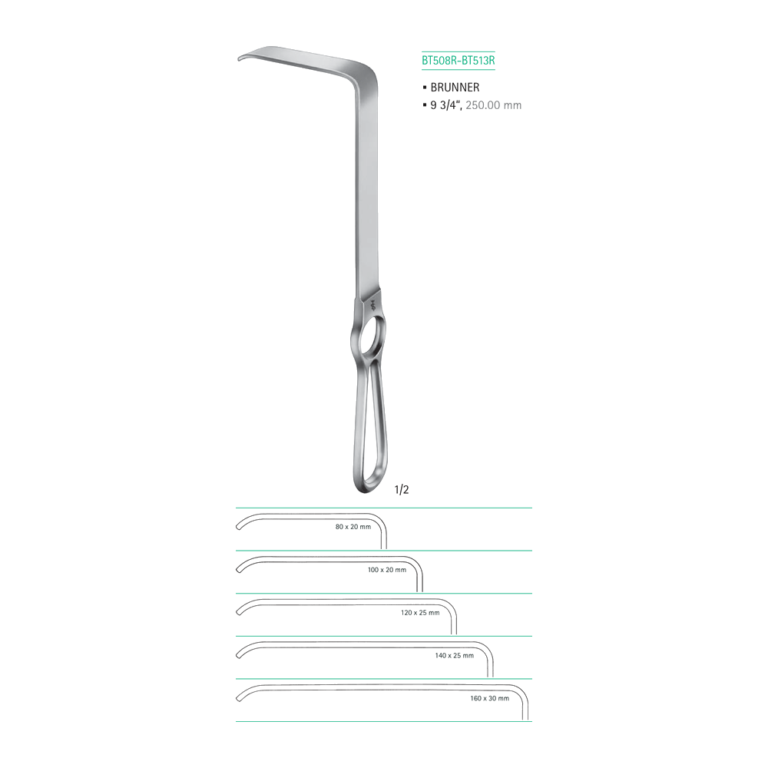 Brunner Retractor – 9 3/4″ (250.00 mm) (Ref. BT508R)