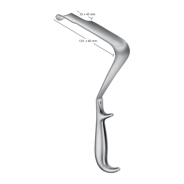 St. Marks Pelvis Retractor – 11 1/2″ (290.00 mm) (Ref. BT670R)