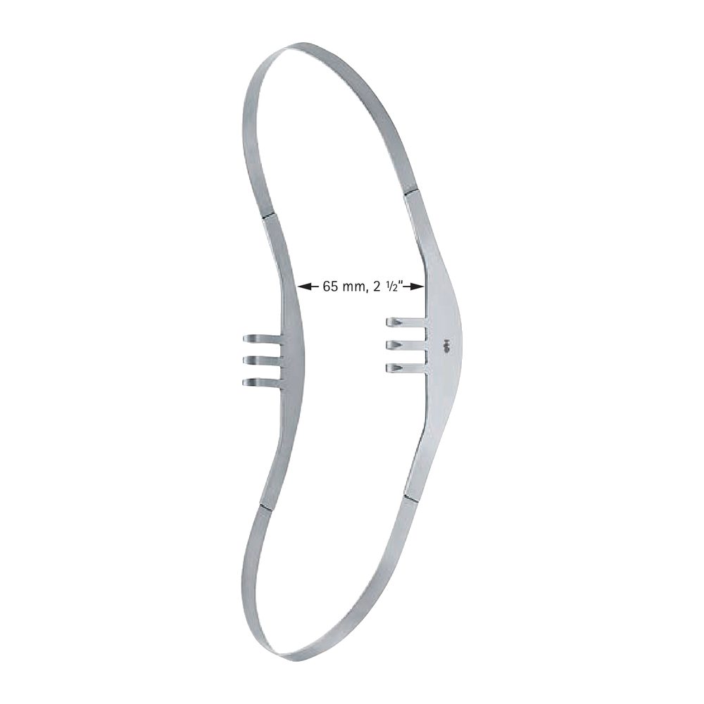 BV059R Mueller Self-Retaining Retractor, semi-sharp, 160 mm