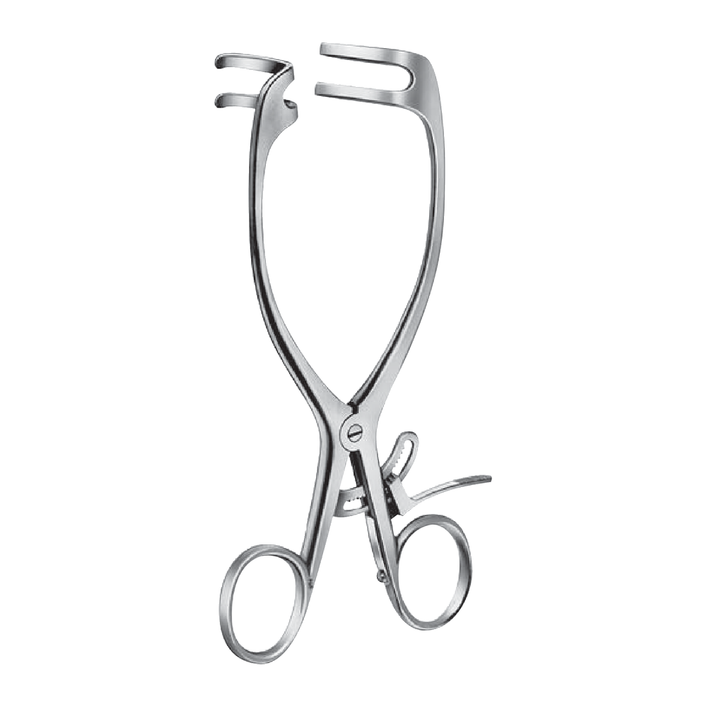 BV112R Mayo-Adams Self-Retaining Retractor, blunt, 165 mm