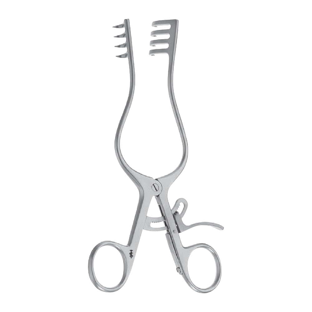 BV113R Henderson Self-Retaining Retractor, sharp, 170 mm