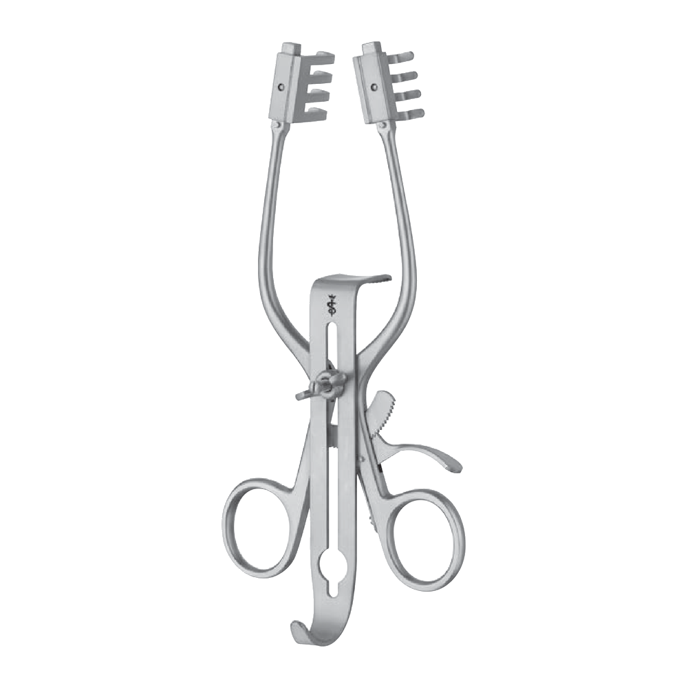 BV120R Henly Self-Retaining Retractor, blunt, 180 mm