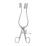 Travers Self-Retaining Retractor, blunt, 210 mm