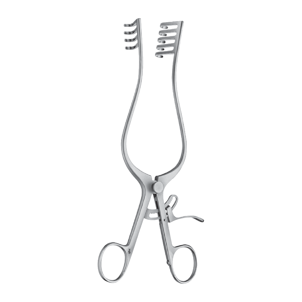 BV249R Travers Self-Retaining Retractor, blunt, 210 mm