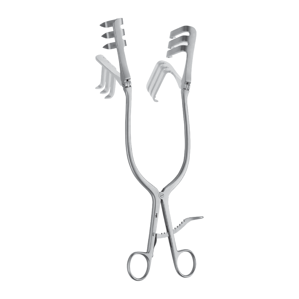 BV258R Harvey-Jackson Self-Retaining Retractor, sharp, 300 mm