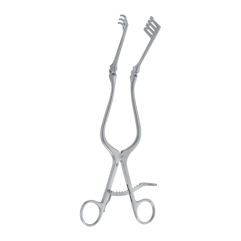 Cone Self-Retaining Retractor, sharp, 265 mm