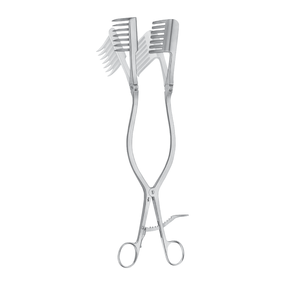 BV276R Beckmann-Eaton Laminectomy Retractor, sharp, 320 mm