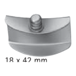 Collin (Baby) Retractor Blade – 18 x 42 mm