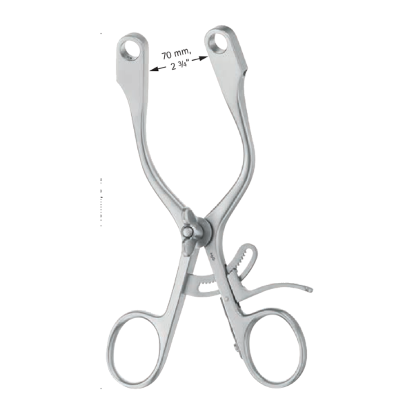 Parks (Modif. Girona) Rectal Retractor, 140 mm