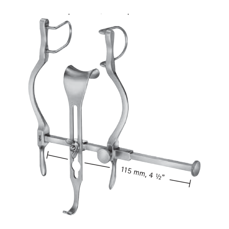 Balfour (Baby) Abdominal Self-Retaining Retractor – complete retractor