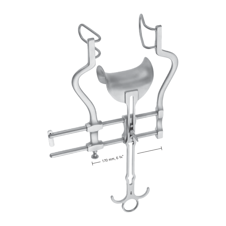 Balfour Abdominal Self-Retaining Retractor – complete retractor · 155 mm / 200 mm / 170 mm · 200 mm