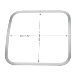 Kirschner Abdominal Retraction System – convex · frame only · 255 mm / 255 mm