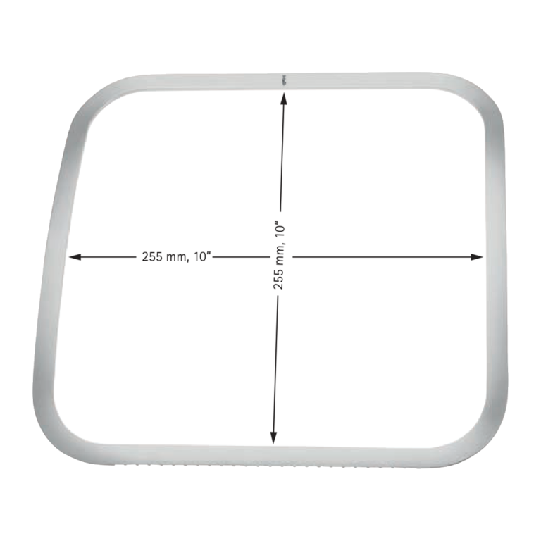 Kirschner Abdominal Retraction System – convex · frame only · 255 mm / 255 mm