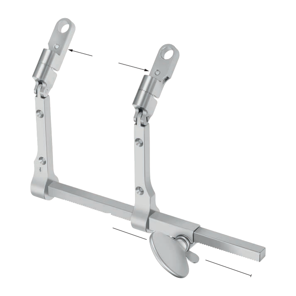 BV711R Allenberg Iliaca Retractor, titanium, 85 mm