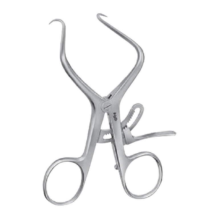 DeBakey Femur Self-Retaining Retractor, sharp, 100 mm