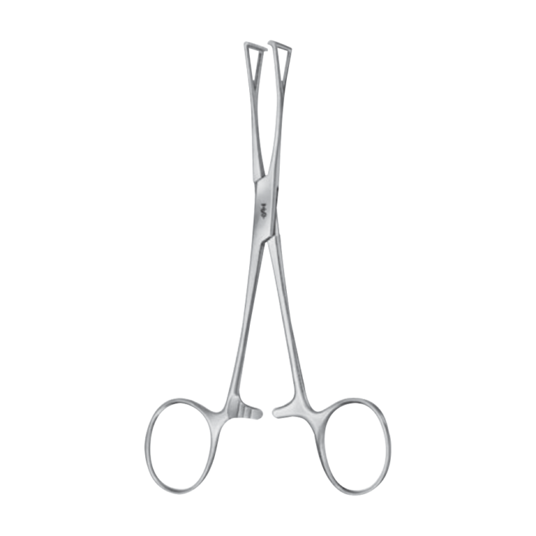Collin Intestinal Grasping Forceps – Straight / toothed / 140 mm · 2″