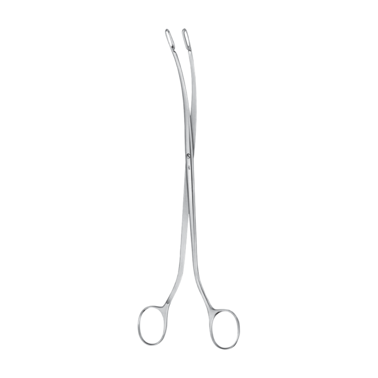 Desjardins Gall Duct Forceps – Curved / 225 mm · 8″ (EB231R)