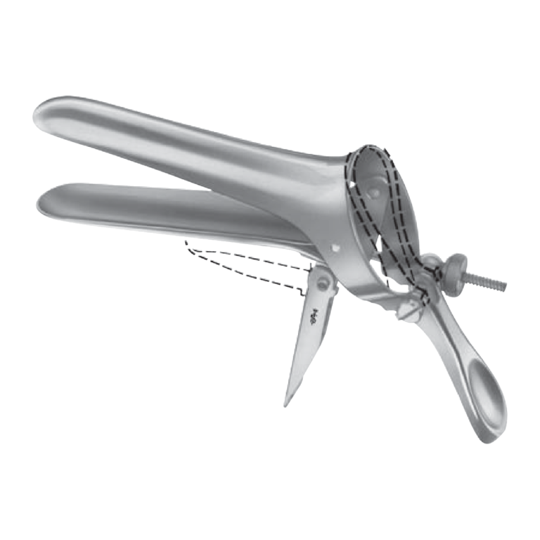 Cusco Vaginal Speculum – 23 mm – 25 mm / 92 mm