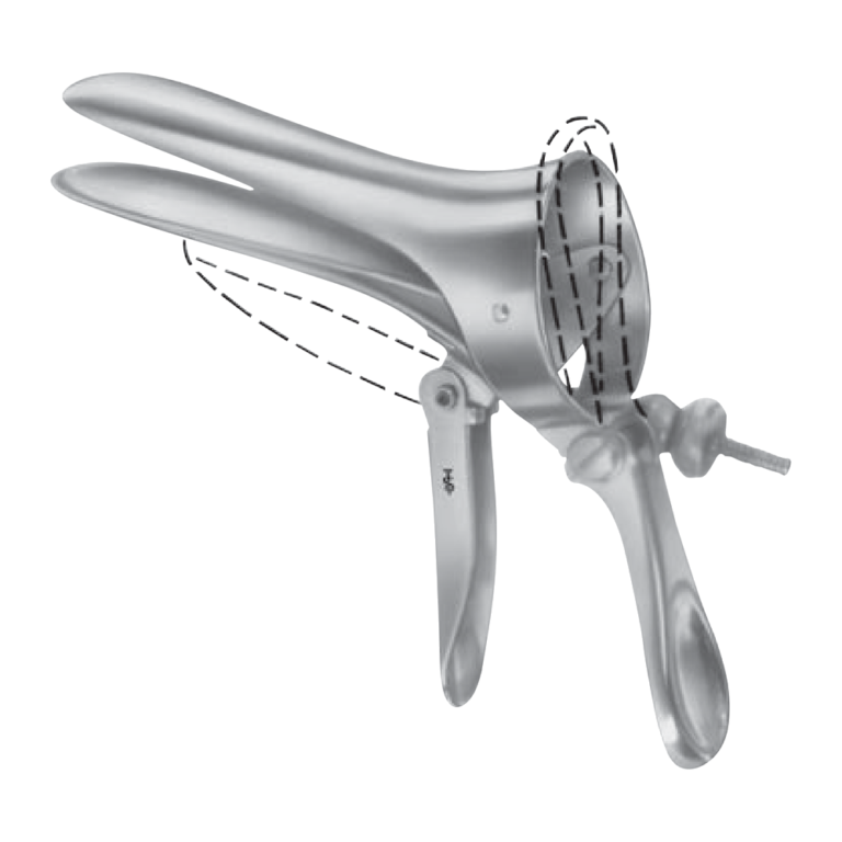 Cusco Vaginal Speculum, Flat – 32 mm / 80 mm