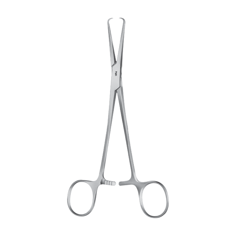 Pozzi Tenaculum Forceps – Straight / 1 x 1 prong / 175 mm · 8″