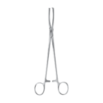 Littlewood Tenaculum Forceps – Straight / 2 x 3 teeth / 185 mm · 4″ (EO202R)