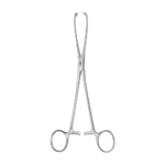 Museux Tenaculum Forceps – Straight / 2 x 2 teeth / 200 mm · 8″