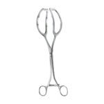 Collin Uterine Forceps – Straight / 285 mm · 4″