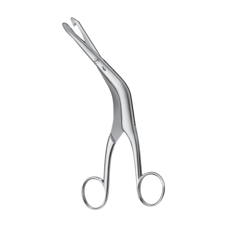 Faure Biopsy Forceps – Angled / 210 mm · 4″